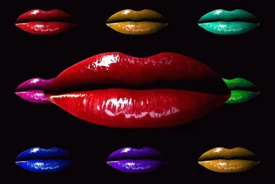 Labios, Arco Iris,