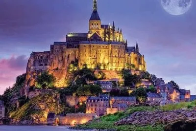 פאזל של Mont Saint Michel-Francia