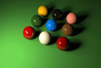 Bolas, liso, 3D