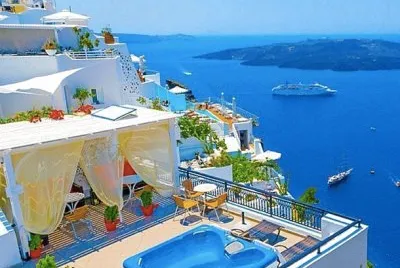 Santorini for ever jigsaw puzzle