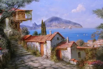 פאזל של Pintura, hogar, patio, arte,.jpg