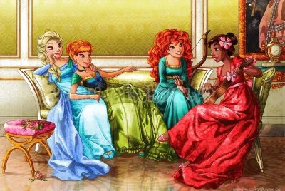 פאזל של princesas