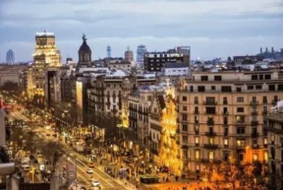 פאזל של Barcelona(Paseo de Gracia)
