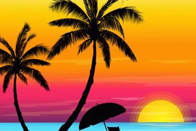 Arte Digital ,Playa jigsaw puzzle