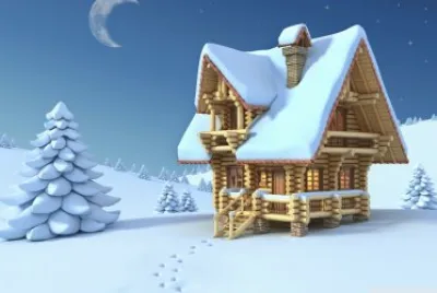 Chalet de madera