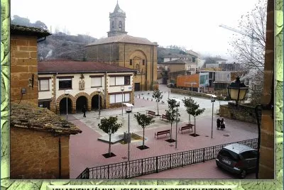 VILLABUENA (ÃLAVA)- IGLESIA DE S. ANDRÃ‰S Y ENTORNO