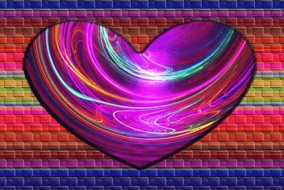 Artistico,Muro,Corazon jigsaw puzzle