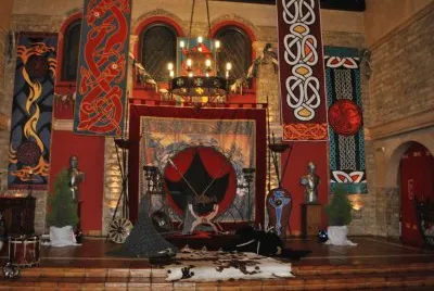 Interior de casa medieval jigsaw puzzle