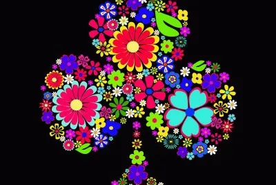 Arte Digt,Floral,Trevol jigsaw puzzle