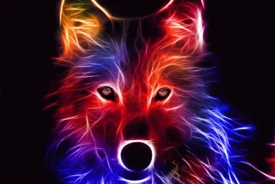 Arte Digital-Lobo jigsaw puzzle
