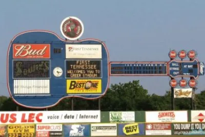 Tennessee Baseball Scoreboard jigsaw puzzle
