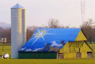 Yellow Dairy Barn jigsaw puzzle