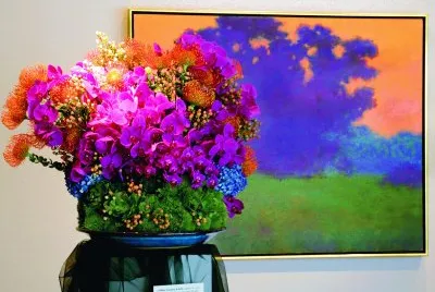  "Rhapsody "-Coordinated Floral Design to Art jigsaw puzzle