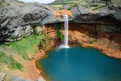 Salto del Agrio. NeuquÃ©n. Argentina