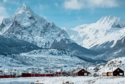 En Ushuaia. Tierra del Fuego. Argentina jigsaw puzzle