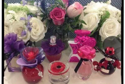 Flower Shaped Perfume Bottles jigsaw puzzle
