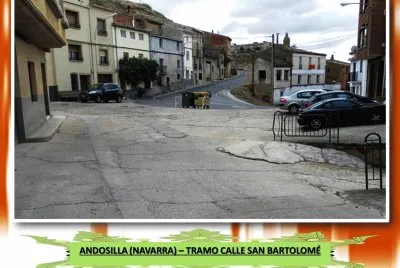 ANDOSILLA (NAVARRA) â€“ TRAMO CALLE SAN BARTOLOMÃ‰