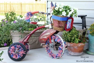 4th of July Vintage Tricycle jigsaw puzzle