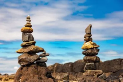 Balanced pebbles jigsaw puzzle
