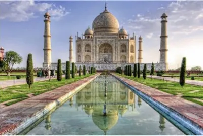 7 Maravilhas do Mundo Moderno - Taj Mahal jigsaw puzzle