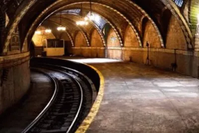 Abandoned NY Subway Station