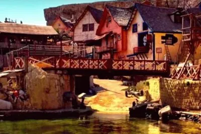 Popeye Village Malta2 jigsaw puzzle