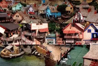 Popeye Village Malta3 jigsaw puzzle