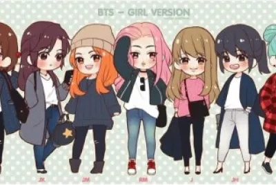 BTS si fueran mujeres kpop k-pop