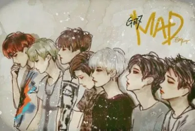 Got7 Mad K-pop  Fanart kpop k-pop