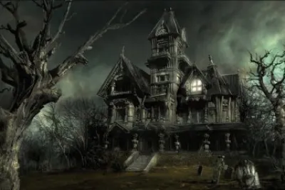haunted house jigsaw puzzle