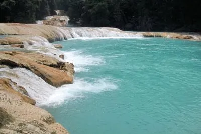 Mexique Agua Azul jigsaw puzzle
