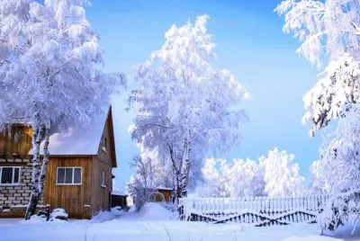 Casa de invierno jigsaw puzzle
