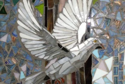 פאזל של Paloma en mosaico
