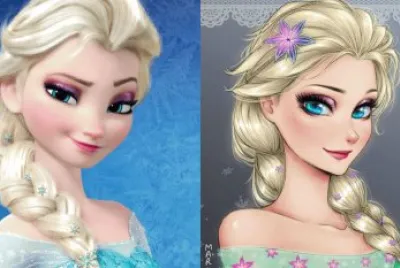 Frozen jigsaw puzzle