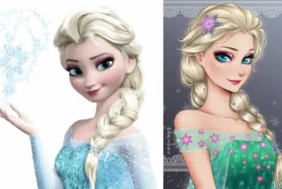 Frozen jigsaw puzzle