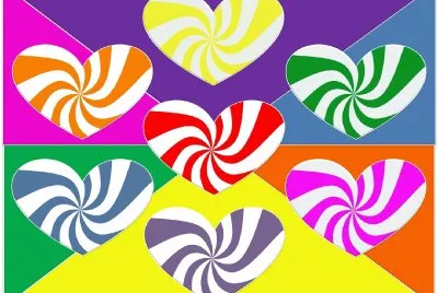 CorazÃ³n san ValentÃ­n- Ondulado.