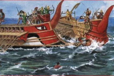 BARCO DE GUERRA GRIEGO