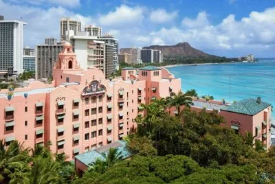 Royal Hawaiian Hotel-Waikiki Beach