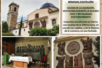 BENASSAL (CASTELLÃ“N)  IGLESIA DE LA ASUNCIÃ“N,