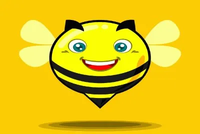 Abeja-Lindo, Sonrisa. jigsaw puzzle