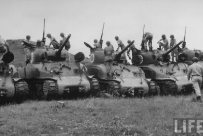 Tanques M4 Sherman do ExÃ©rcito Brasileiro