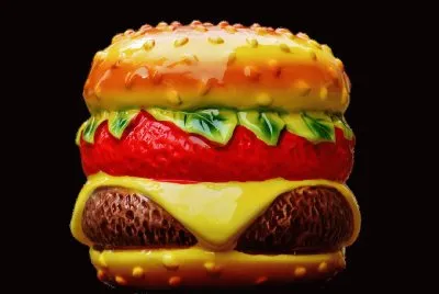 Hamburguesa con Queso-CerÃ¡mica jigsaw puzzle