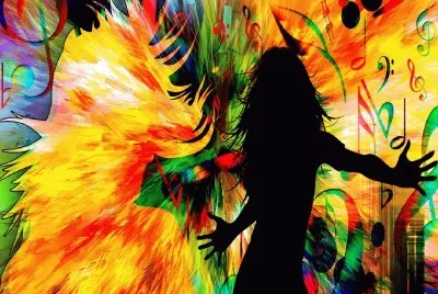 Discoteca- Movimiento, MÃºsica, Color
