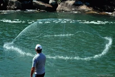 Pesca com Tarrafa