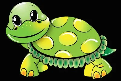 Tortuga- Gracioso Verde