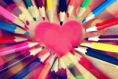 FotografÃ­a, LÃ¡pizes,Corazon