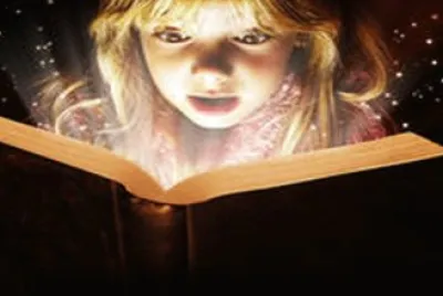 little-girl-reading jigsaw puzzle