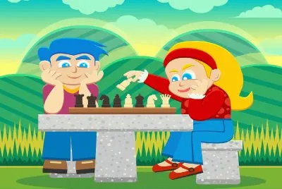 Jugadores de Ajedrez