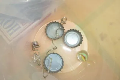 bottle cap face