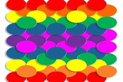 CÃ­rculos 3d-Colorido jigsaw puzzle